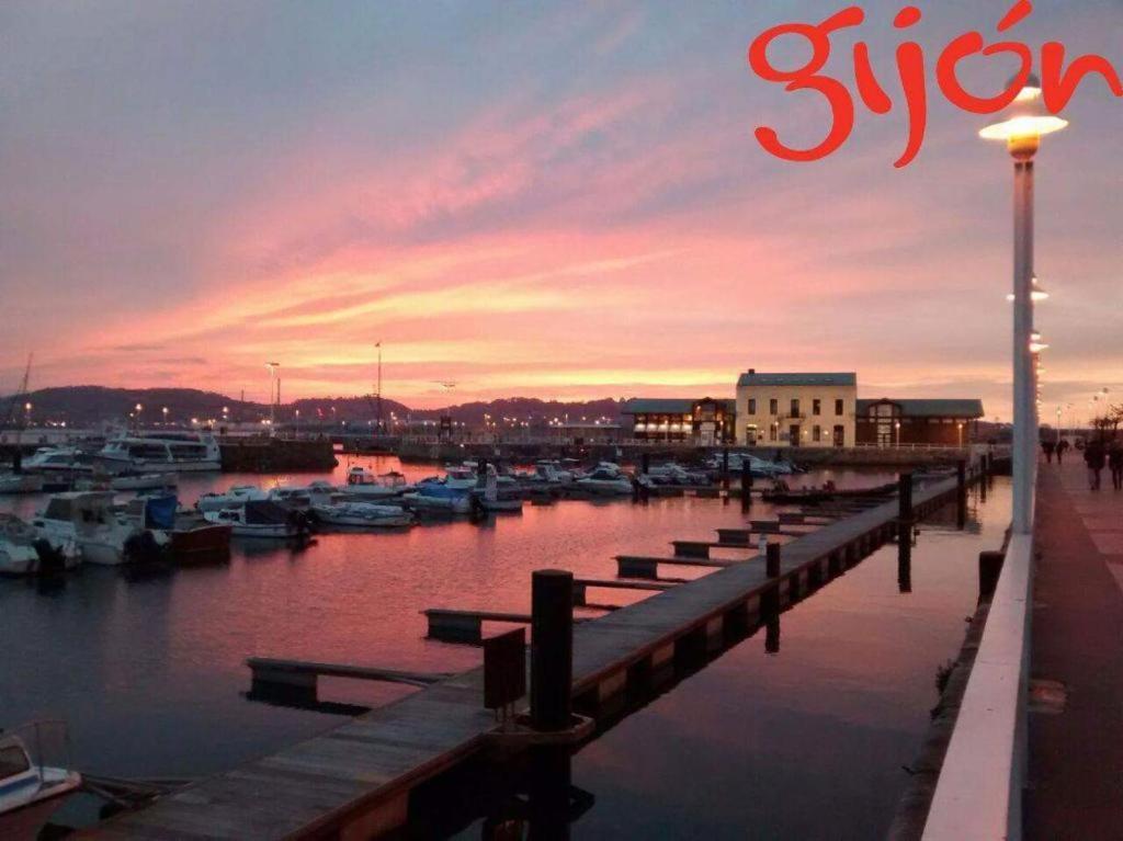 Brisas Del Norte Gijón Exterior foto
